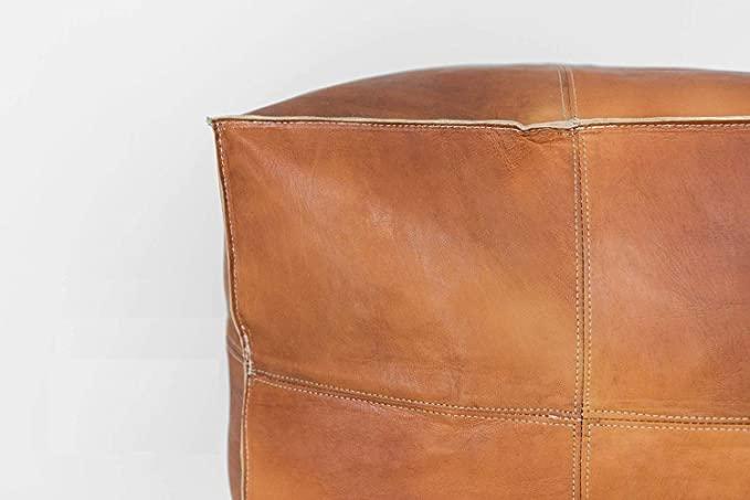 Bohokesh™ Square Leather Ottoman